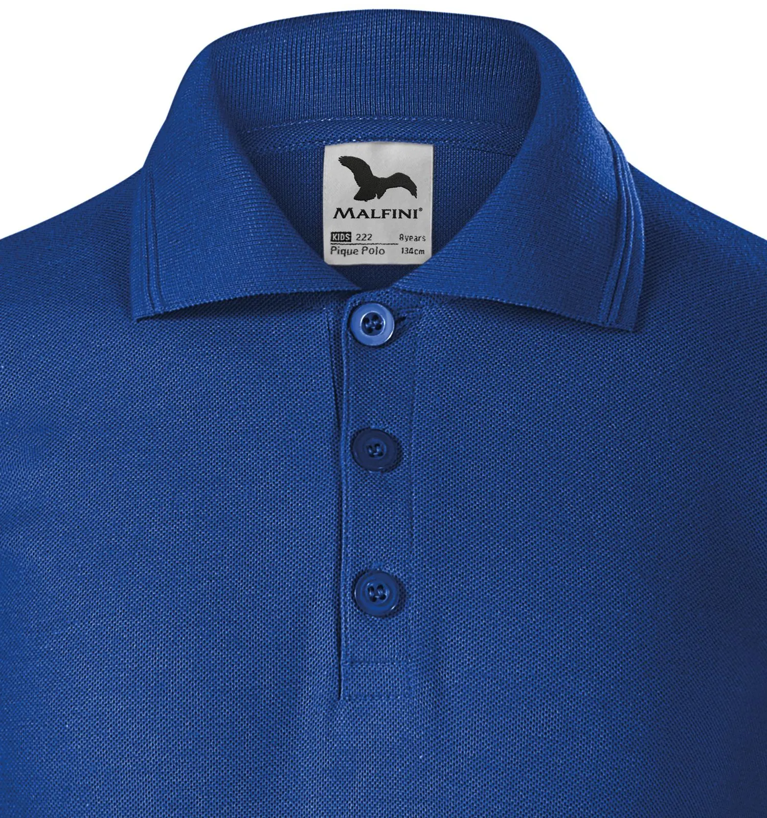 Polo-Shirt für Kinder - 3-Knopf-Verschluss