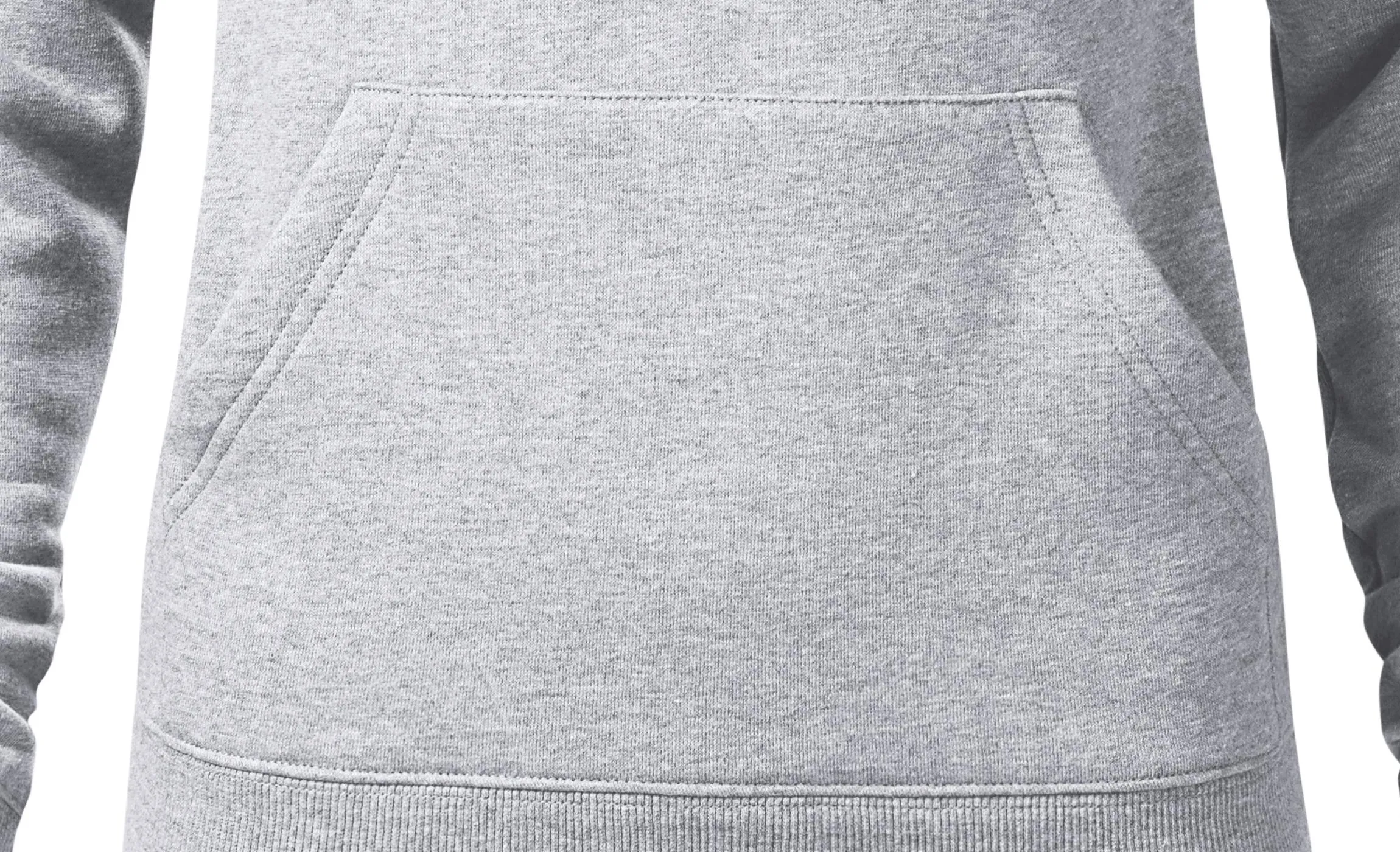 Damen Sweatshirt mit Kapuze ohne Reißverschluss - Beutel im Känguru-Stil