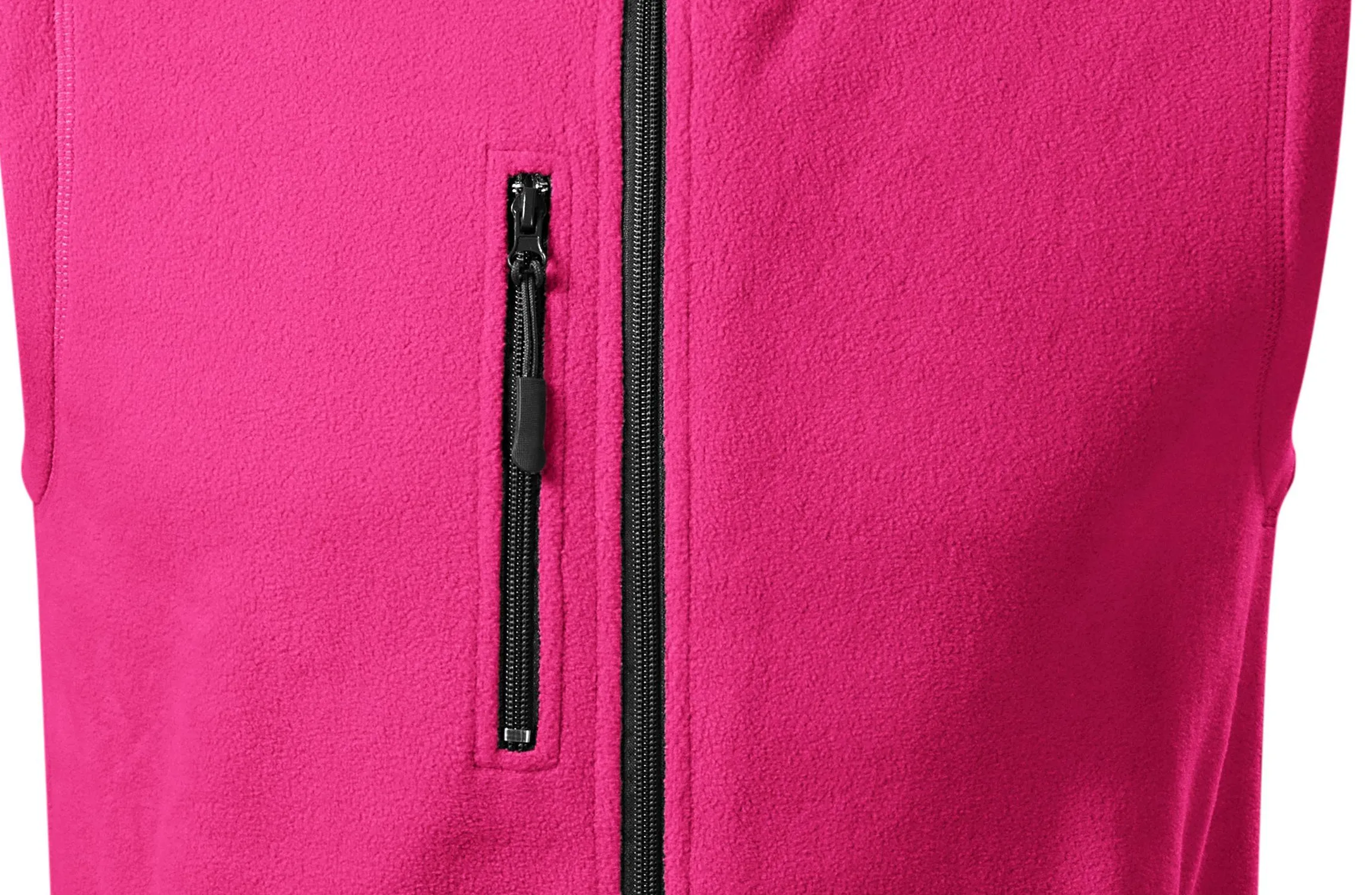 Fleeceweste - Praktische Taschen mit Reißverschluss
