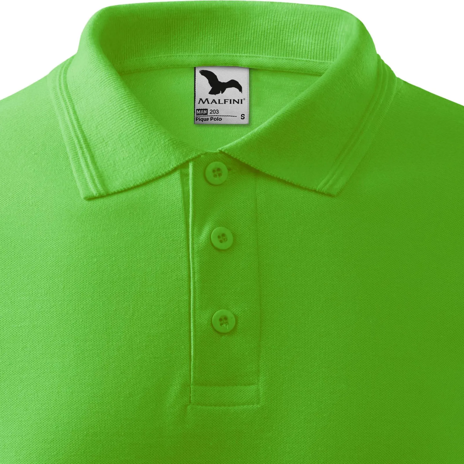 Loses Poloshirt der Männer - 3-Knopf-Verschluss