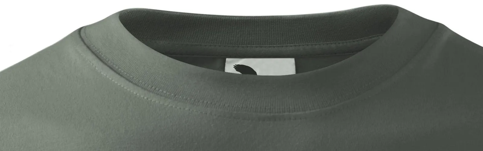 Das klassische T-Shirt der Männer - Klassischer Rundhalsausschnitt