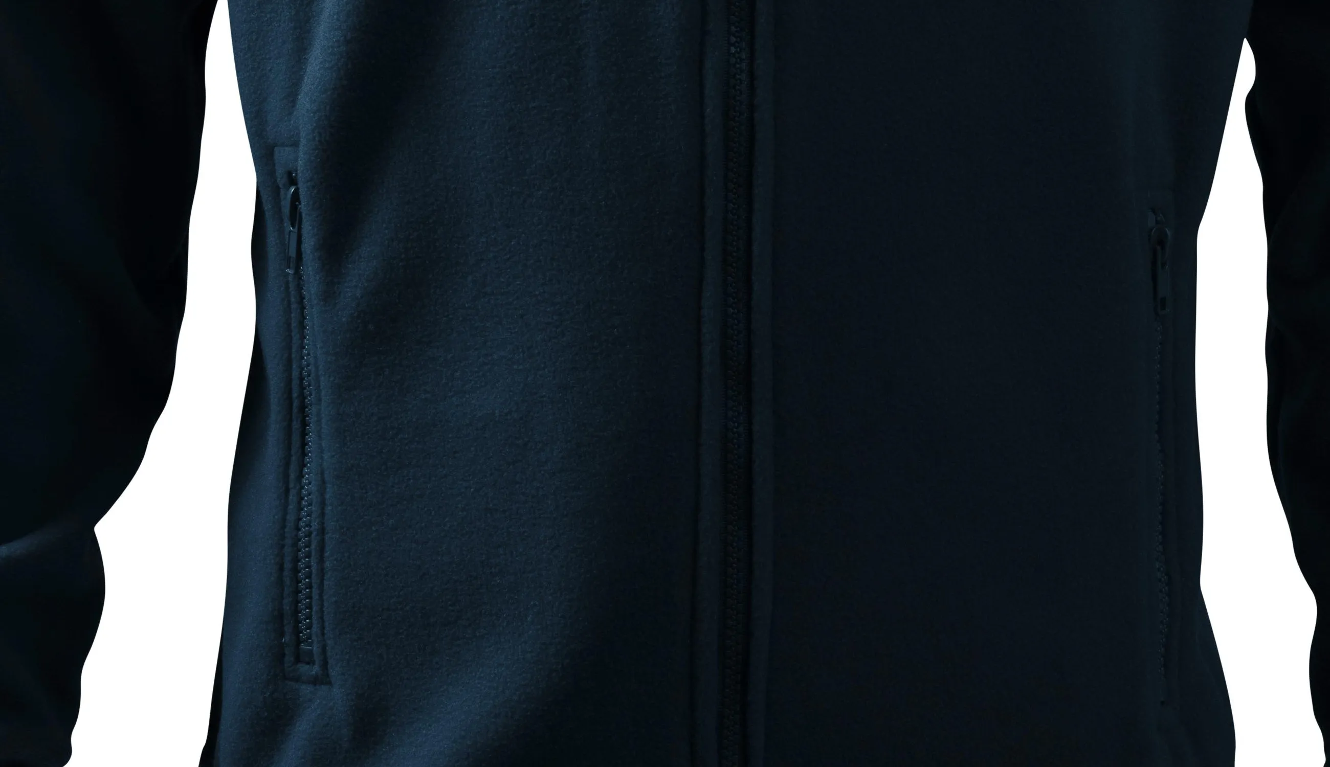 Fleecejacke für Herren - Praktische Taschen mit Reißverschluss