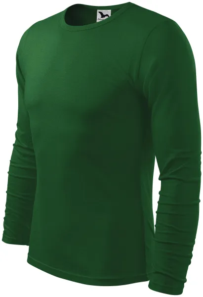Langärmliges T-Shirt für Männer - Herren Baumwoll-T-Shirt für jeden Tag