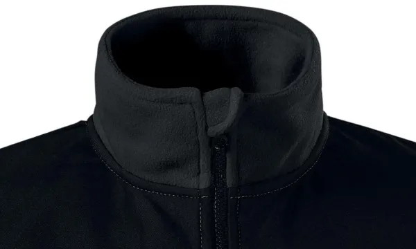 Wärme Unisex-Fleecejacke - Reißverschluss bis zum Kinn