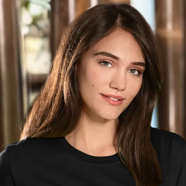 Damen klassisches T-Shirt - Klassischer Rundhalsausschnitt