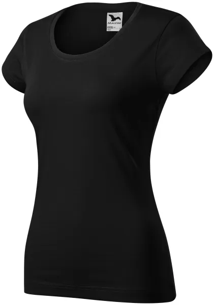 Slim Fit Damen T-Shirt mit rundem Halsausschnitt - Bequemes Damen-T-Shirt aus Baumwolle