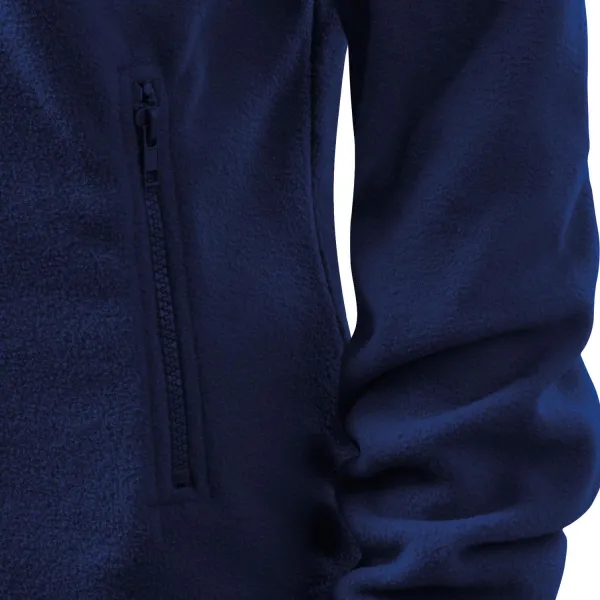 Damen Fleecejacke - Praktische Taschen mit Reißverschluss