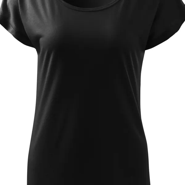 Damen langes T-Shirt/Kleid - Lockere Passform