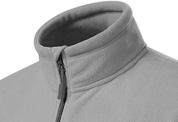 Fleece-Kontrastjacke für Herren - Hochgestellter Kragen zum Schutz vor Kälte im Nacken