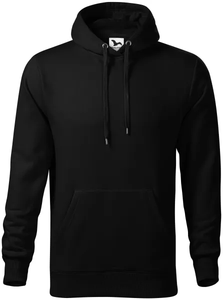 Herren Sweatshirt mit Kapuze ohne Reißverschluss - Lockere Passform mit Seitennähten