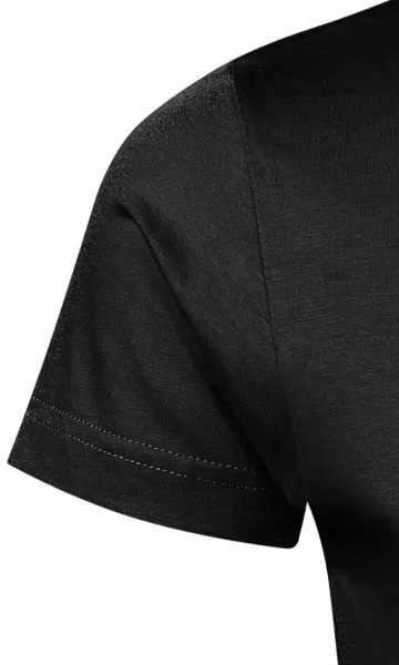 Eng anliegendes Herren-T-Shirt - Klassische kurze Ärmel