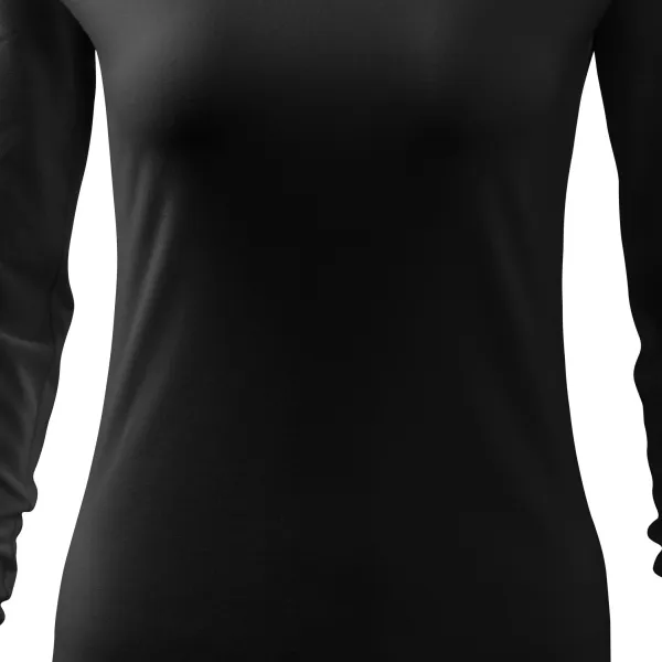 Eng anliegendes T-Shirt für Damen, V-Ausschnitt - Sanft taillierter Schnitt