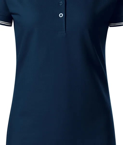 Damen Poloshirt mit kurzen Ärmeln - Konisch geschnittener, taillierter Schnitt