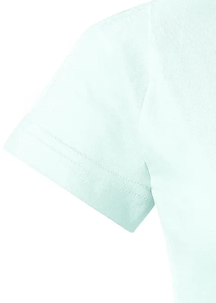 Damen einfaches T-Shirt - Klassische kurze Ärmel