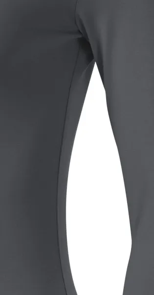 Damen T-Shirt mit langen Ärmeln und tiefem Ausschnitt - Schnitt mit Seitennähten