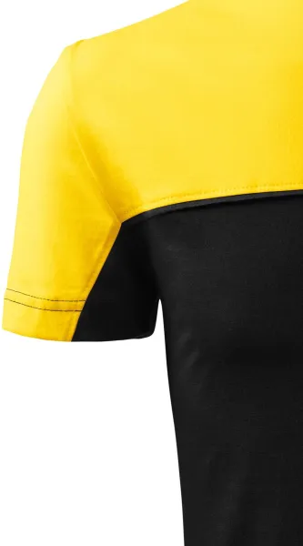 T-Shirt mit zwei Farben - Klassische kurze Ärmel