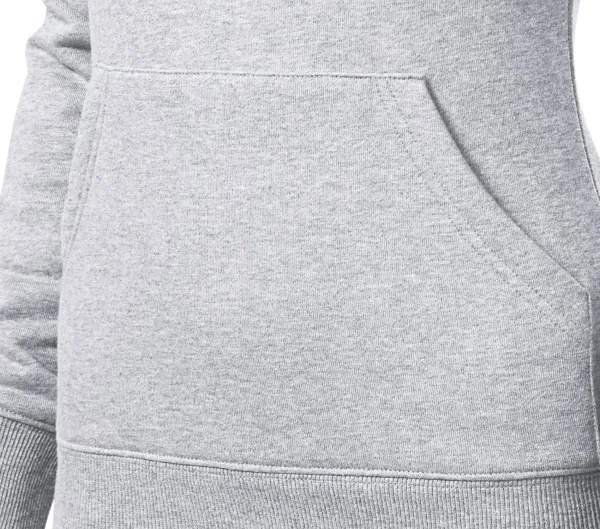 Damen Sweatshirt mit Kapuze ohne Reißverschluss - Beutel im Känguru-Stil