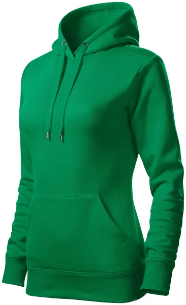 Damen Sweatshirt mit Kapuze ohne Reißverschluss - Damen-Sweatshirt ohne Reißverschluss und mit Kapuze