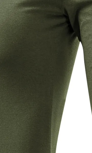 Damen T-Shirt mit langen Ärmeln - Schnitt mit Seitennähten