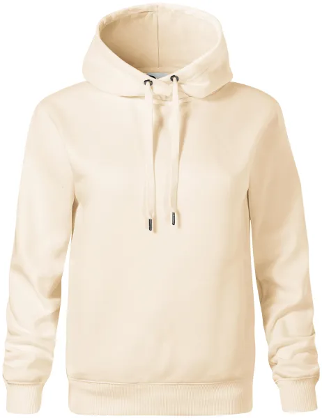 Bequemes Damen-Sweatshirt mit Kapuze - Lockere Passform mit Seitennähten