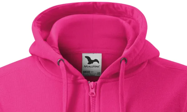Damen Hoodie mit Kapuze - Kapuze mit Kordelzügen