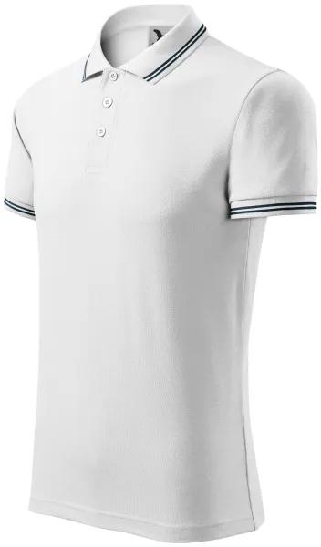 Kontrastiertes Poloshirt für Herren - Bequemes Herren Poloshirt für jeden Tag