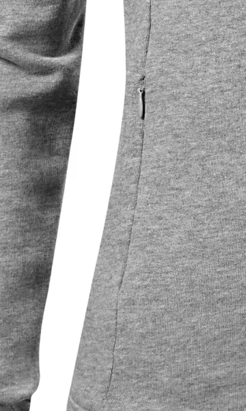 Damen Sweatshirt mit versteckten Taschen - Versteckte Reißverschlusstaschen