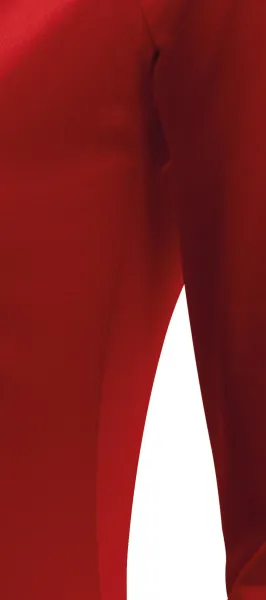 Eng anliegendes T-Shirt für Damen, V-Ausschnitt - Schnitt mit Seitennähten