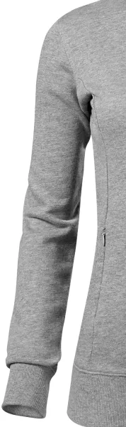 Damen Sweatshirt mit versteckten Taschen - Klassische lange Ärmel