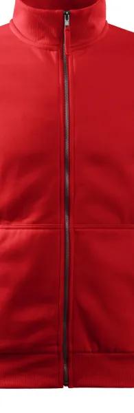 Herren Sweatshirt ohne Kapuze - Metallreißverschluss