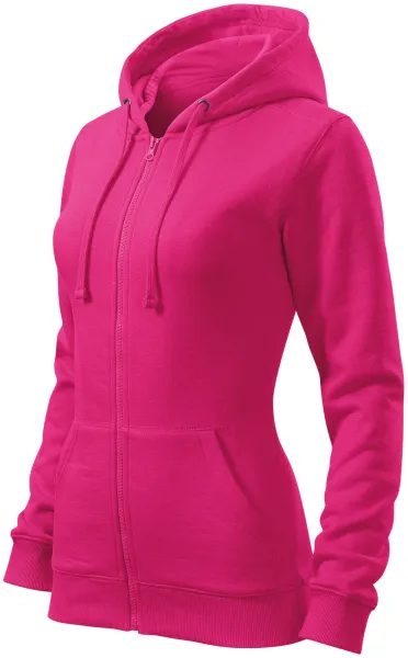 Damen Hoodie mit Kapuze - Damen-Sweatshirt mit Reißverschluss und Kapuze