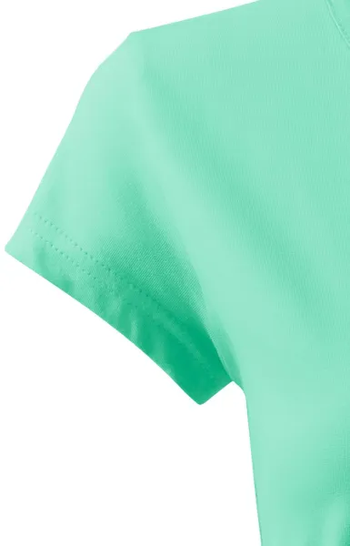 Damen trendy T-Shirt - Sehr kurze Ärmel