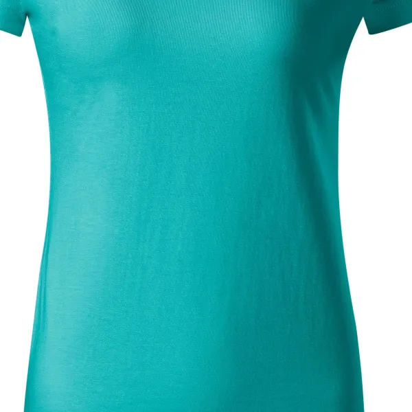 Damen einfaches T-Shirt - Sanft taillierter Schnitt