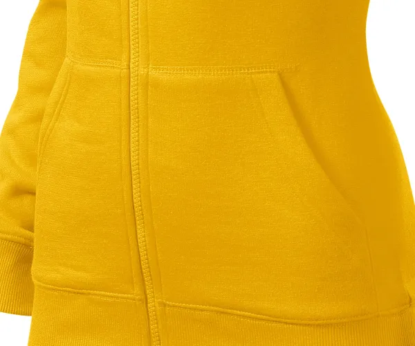 Damen Hoodie mit Kapuze - Taschen im Känguru-Stil