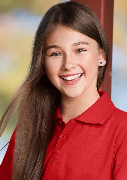 Polo-Shirt für Kinder - 3-Knopf-Verschluss