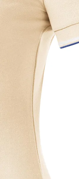 Klassisches Poloshirt für Damen - Schnitt mit Seitennähten