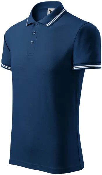 Kontrastiertes Poloshirt für Herren - Bequemes Herren Poloshirt für jeden Tag
