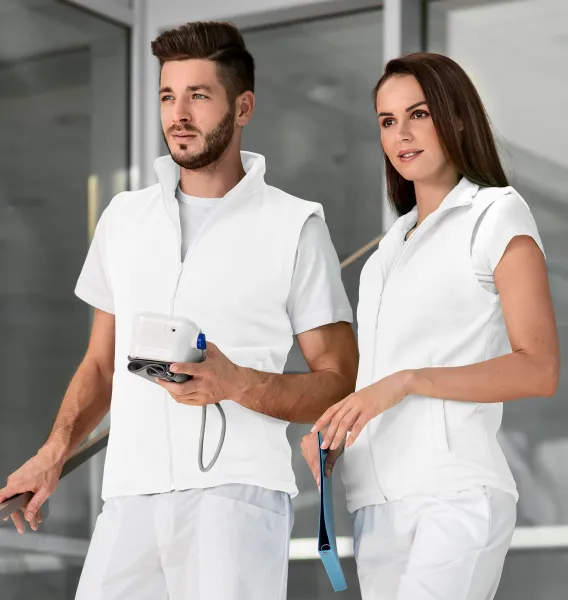 Klassische Fleeceweste - Unisex Fleeceweste – für Damen und Herren