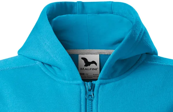 Kinder Sweatshirt mit Kapuze - Kapuze mit Kordelzügen