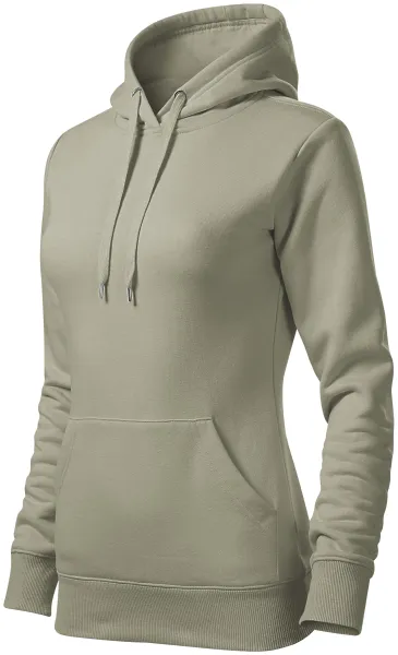 Damen Sweatshirt mit Kapuze ohne Reißverschluss - Damen-Sweatshirt ohne Reißverschluss und mit Kapuze