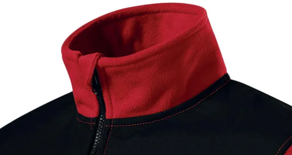 Wärme Unisex-Fleecejacke - Hochgestellter Kragen zum Schutz vor Kälte im Nacken