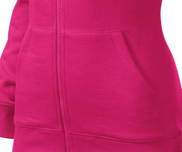 Damen Hoodie mit Kapuze - Taschen im Känguru-Stil