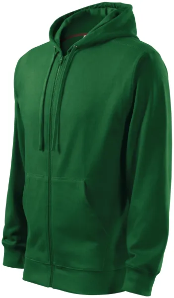 Herren Sweatshirt mit Kapuze - Herren-Kapuzenpullover mit Reißverschluss