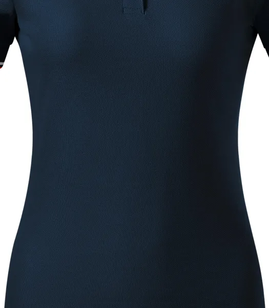 Klassisches Poloshirt für Damen - Schmale, konische Passform
