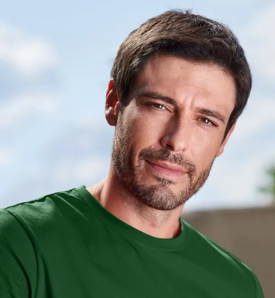 Das einfache T-Shirt der Männer - Klassischer Rundhalsausschnitt