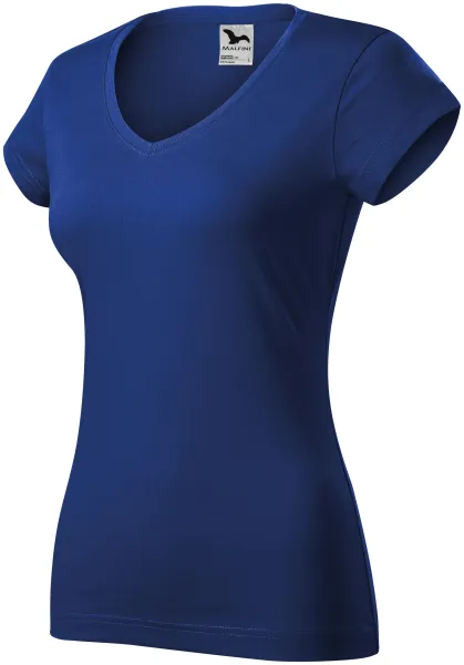 Slim Fit Damen T-Shirt mit V-Ausschnitt - T-Shirt für jeden Tag