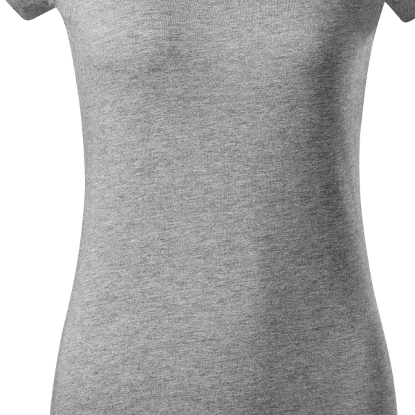 Slim Fit Damen T-Shirt mit V-Ausschnitt - Sanft taillierter Schnitt
