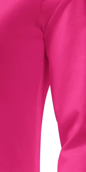 Eng anliegendes Damen-T-Shirt mit langen Ärmeln - Schnitt mit Seitennähten