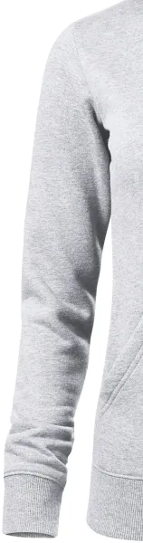 Damen Sweatshirt mit Kapuze ohne Reißverschluss - Klassische lange Ärmel