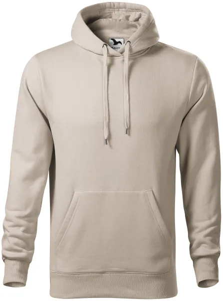 Herren Sweatshirt mit Kapuze ohne Reißverschluss - Lockere Passform mit Seitennähten